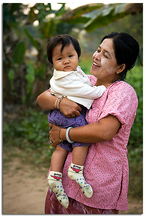 Mother & Son in Mae Sot