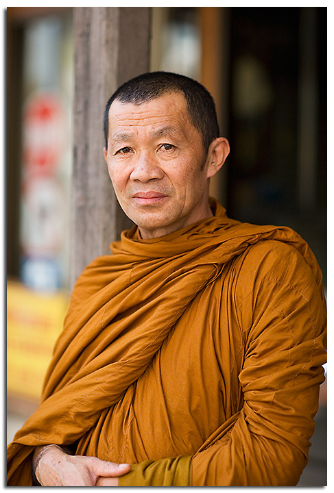 Monk in Mae Sot